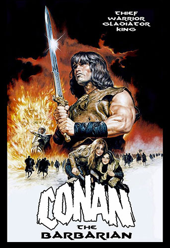 Cartel de la película Conan el bárbaro