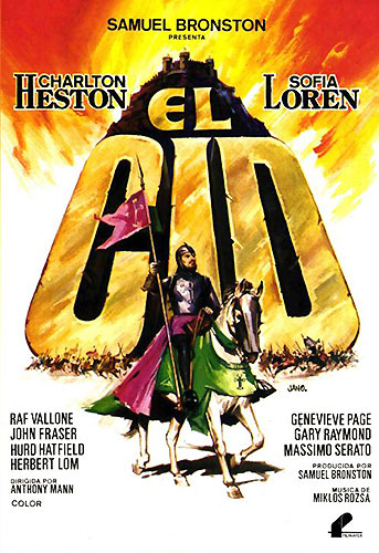 Cartel de la película El Cid
