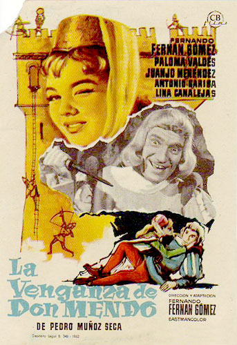 Cartel de la película La venganza de Don Mendo