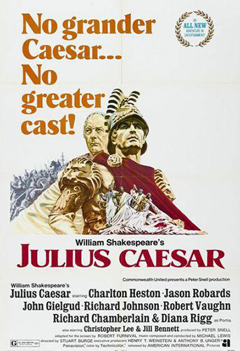 Cartel de la película El asesinato de Julio Cesar