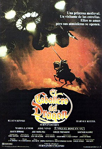 Cartel de la película El caballero del dragón