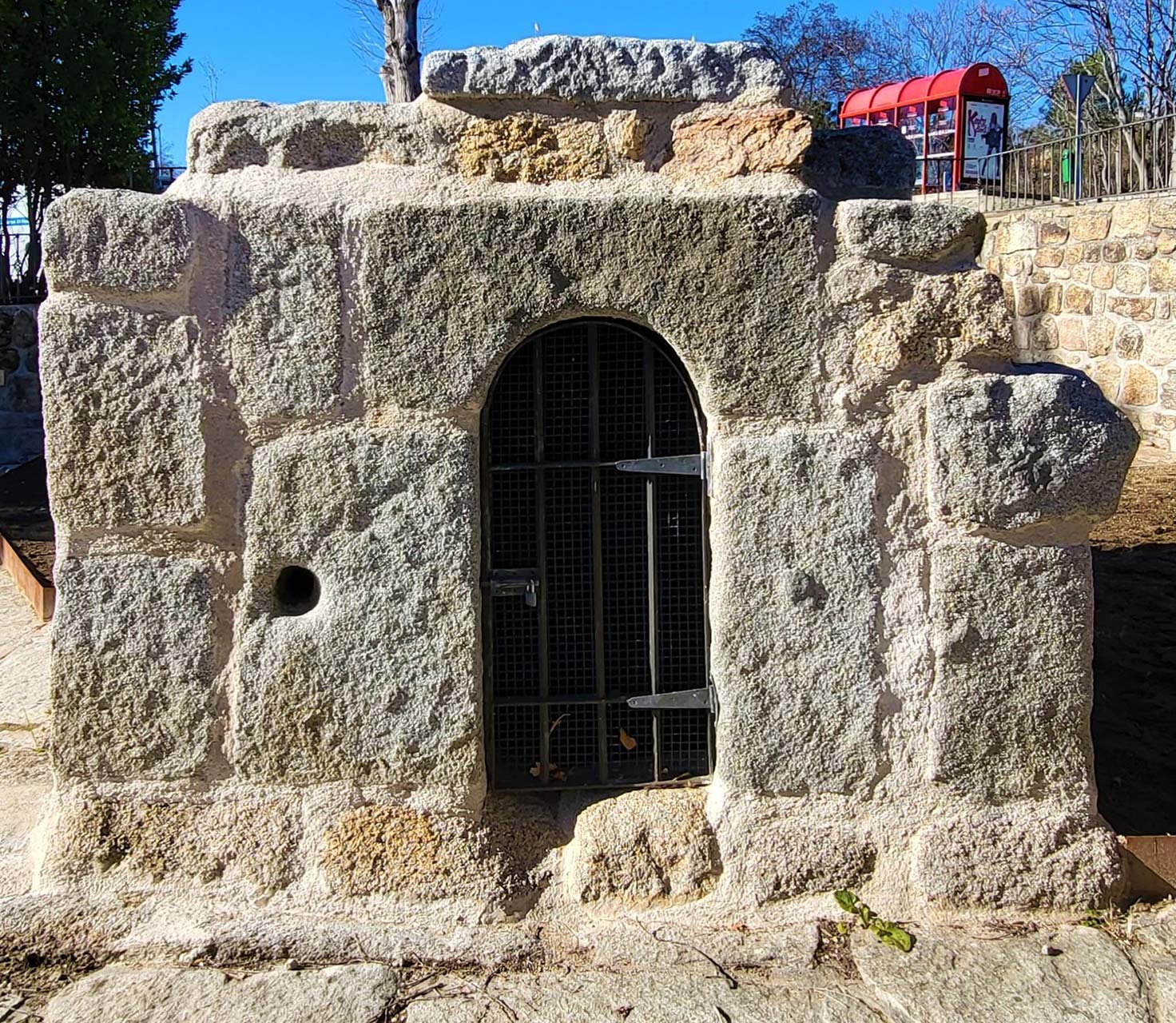 Fuente de las Ermitas, tras los trabajos de restauración y conservación de la Fuente de las Ermitas.